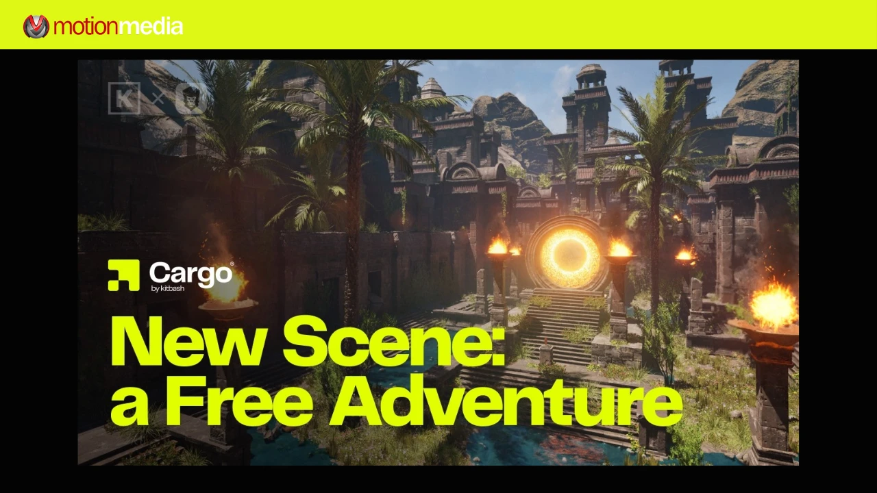 FREE Unreal Engine Scene: KitBash3D Releases Secrets of the Luminara