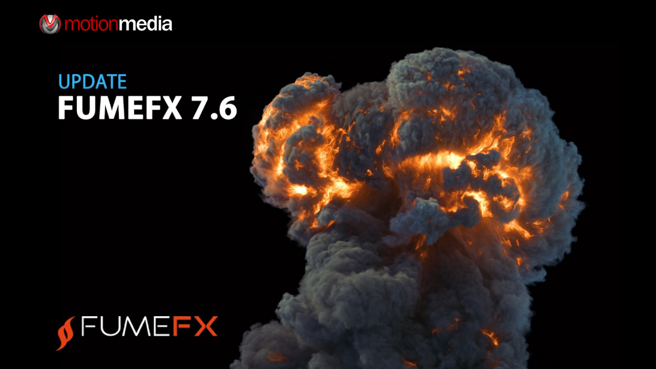 FumeFX 7.6 for 3ds Max: Faster Simulation and New NodeWorks Tools 