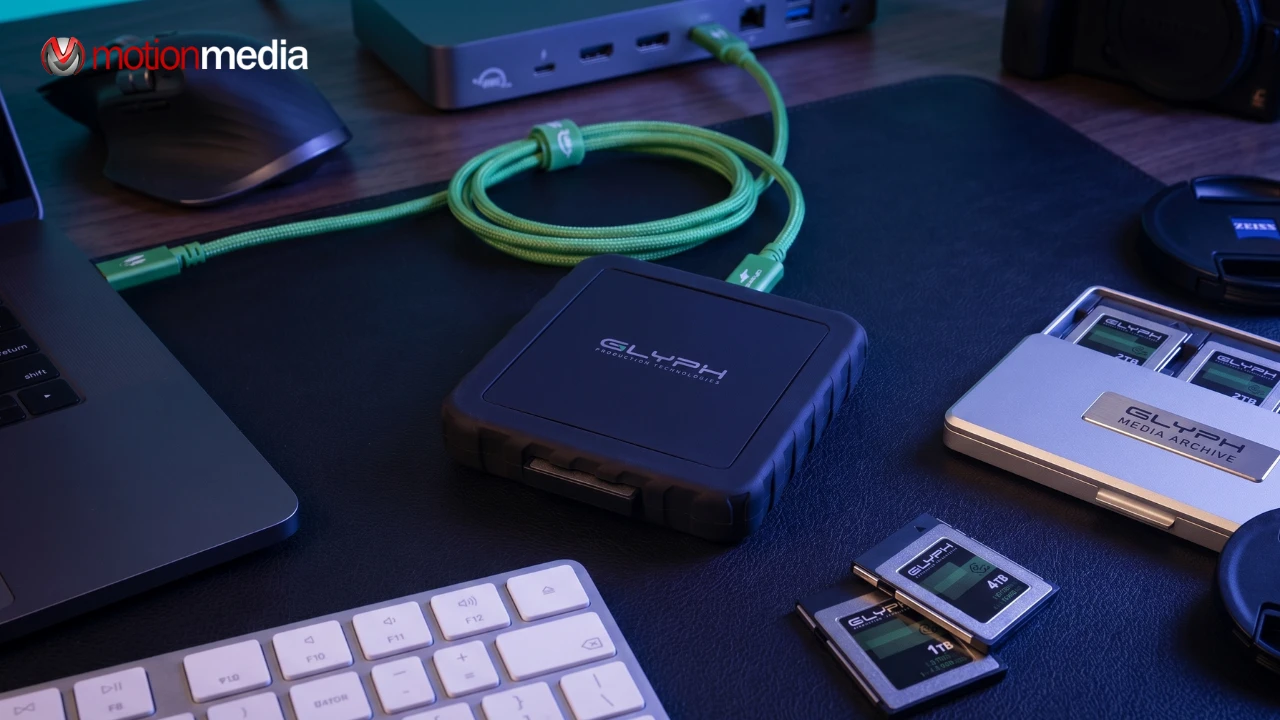 Glyph Capture+ CFexpress 4.0 Cards & Reader Now Available at Motion Media