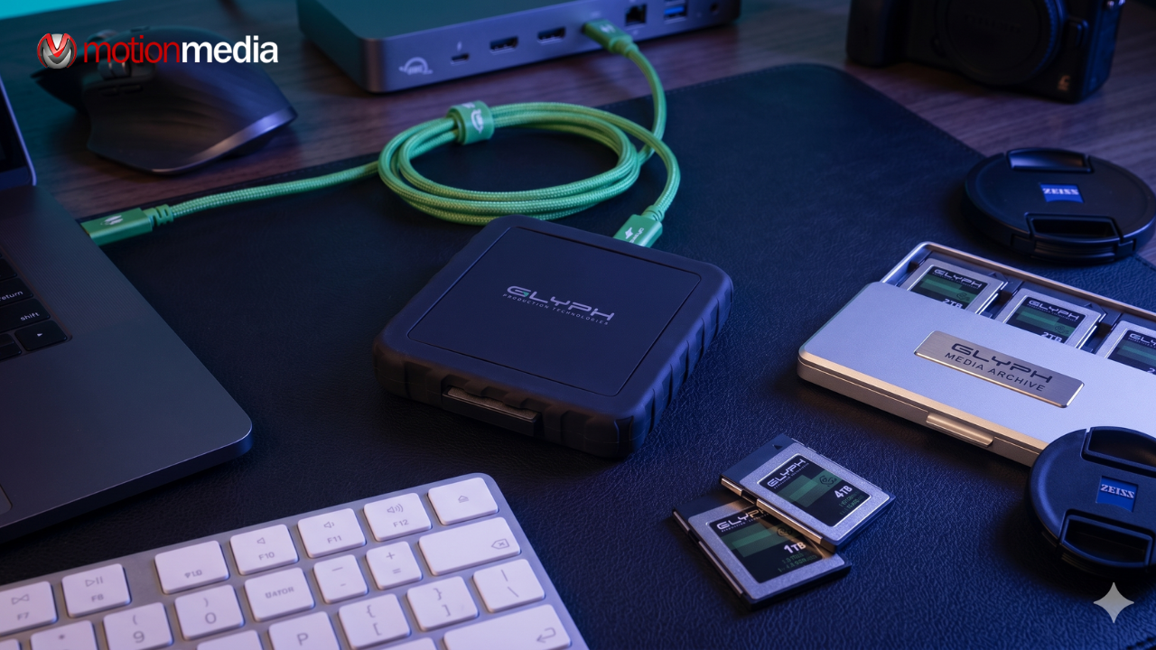 Glyph Capture+ CFexpress 4.0 Cards & Reader Now Available at Motion Media