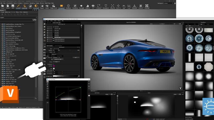 HDR Light Studio 9 Drop 2: A Powerful New Lighting Workflow for VRED Artists and 3D Creators