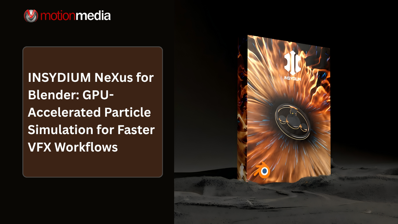 INSYDIUM NeXus for Blender Is Now Available