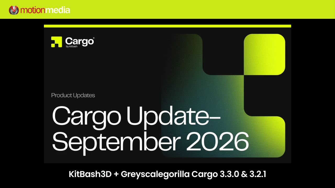 KitBash3D Cargo 3.3.0 & 3.2.1: Snoot and Workflow Updates 