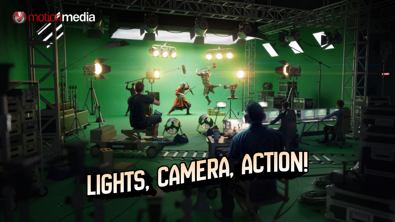 Lights, Camera, Action! KitBash3D Asset Kit for Film Production Environments