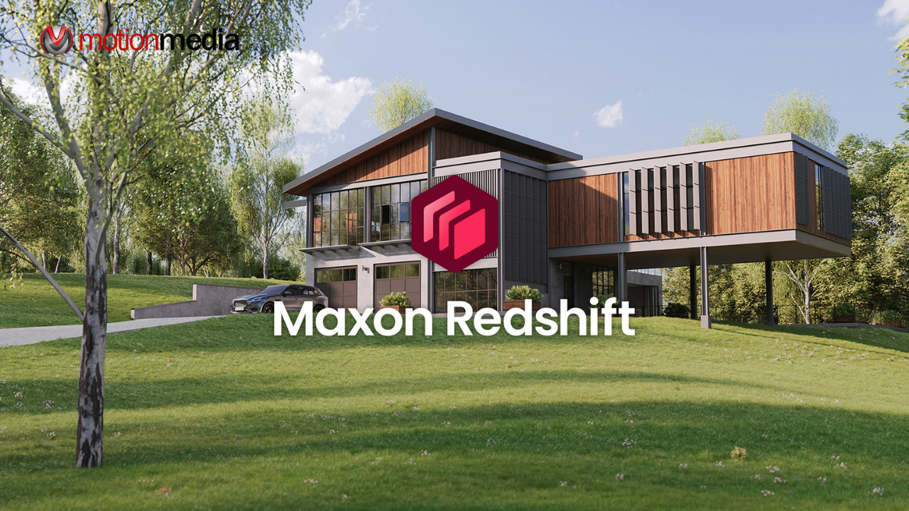 Maxon Expands Into AEC With a Real-Time Architectural Visualization Workflow