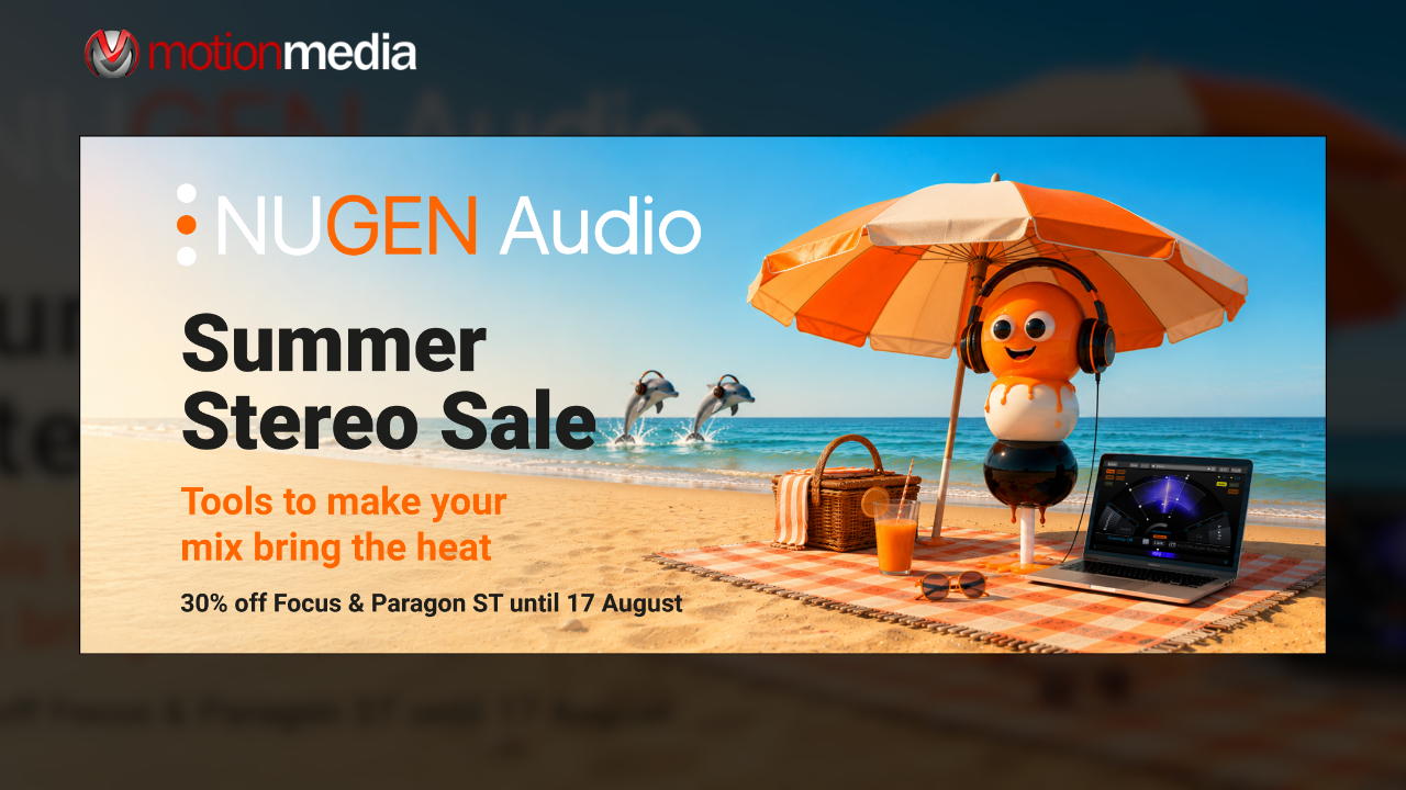 NUGEN Audio Summer Stereo Sale: Save 30% on Select Stereo Production Plugins