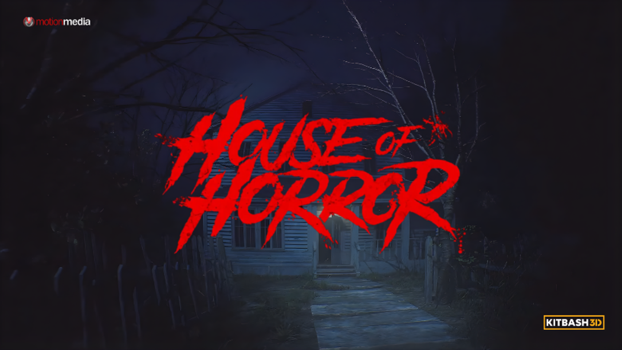 Step Inside the House of Horror: A Peek Behind KitBash3D's Most Terrifying Kit