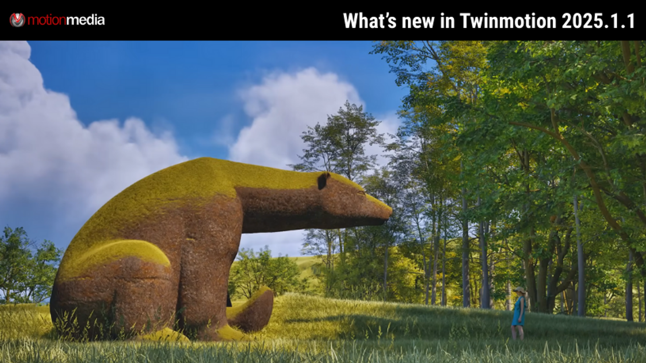 Twinmotion 2025.1.1 Update: 3D Grass, Cloud Configurators & NVIDIA DLSS 4