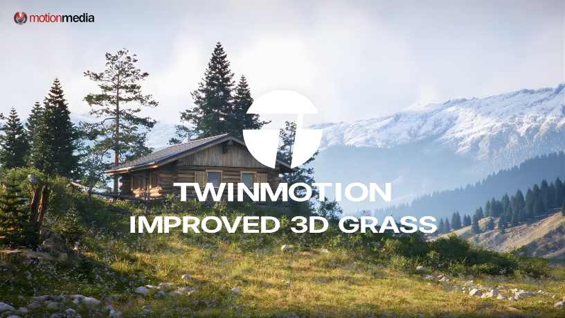 Twinmotion 2025.2 Enhanced 3D Grass Preset: Create More Natural, Lived-In Landscapes