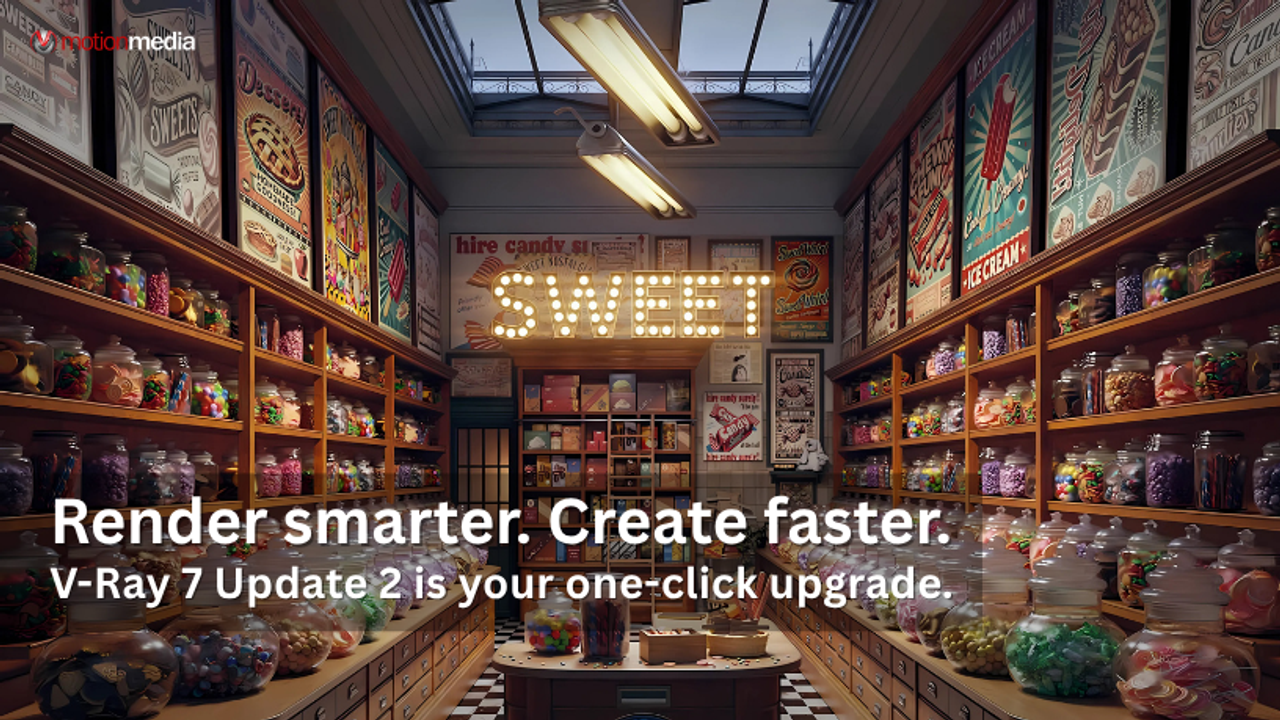 V-Ray 7 for 3ds Max, Update 2: AI-Powered Tools, Faster Rendering, and More Creative Control
