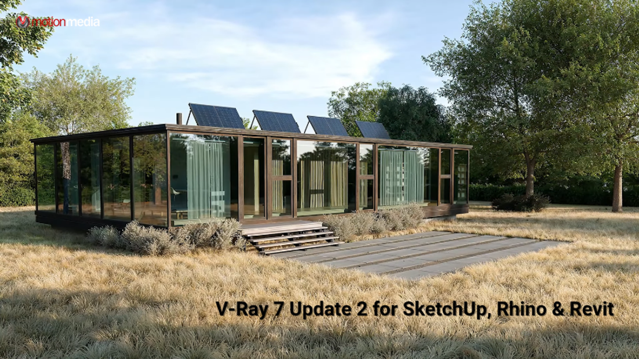 V-Ray 7 Update 2 for SketchUp, Rhino & Revit