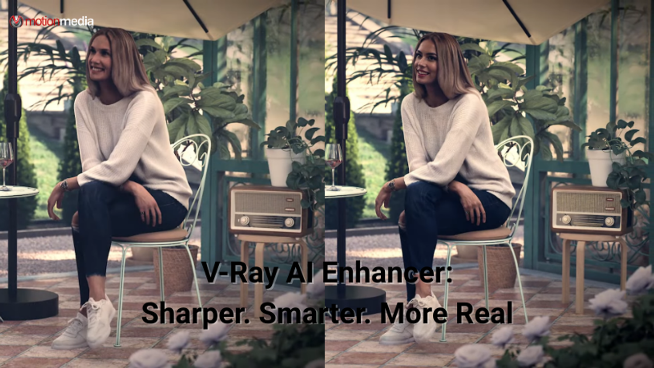  V-Ray AI Enhancer: Boost Realism in Renders with Chaos Cloud