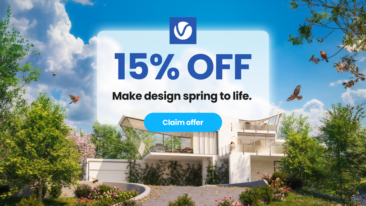 Last Chance: Get 15% Off Enscape & V-Ray Before March 30