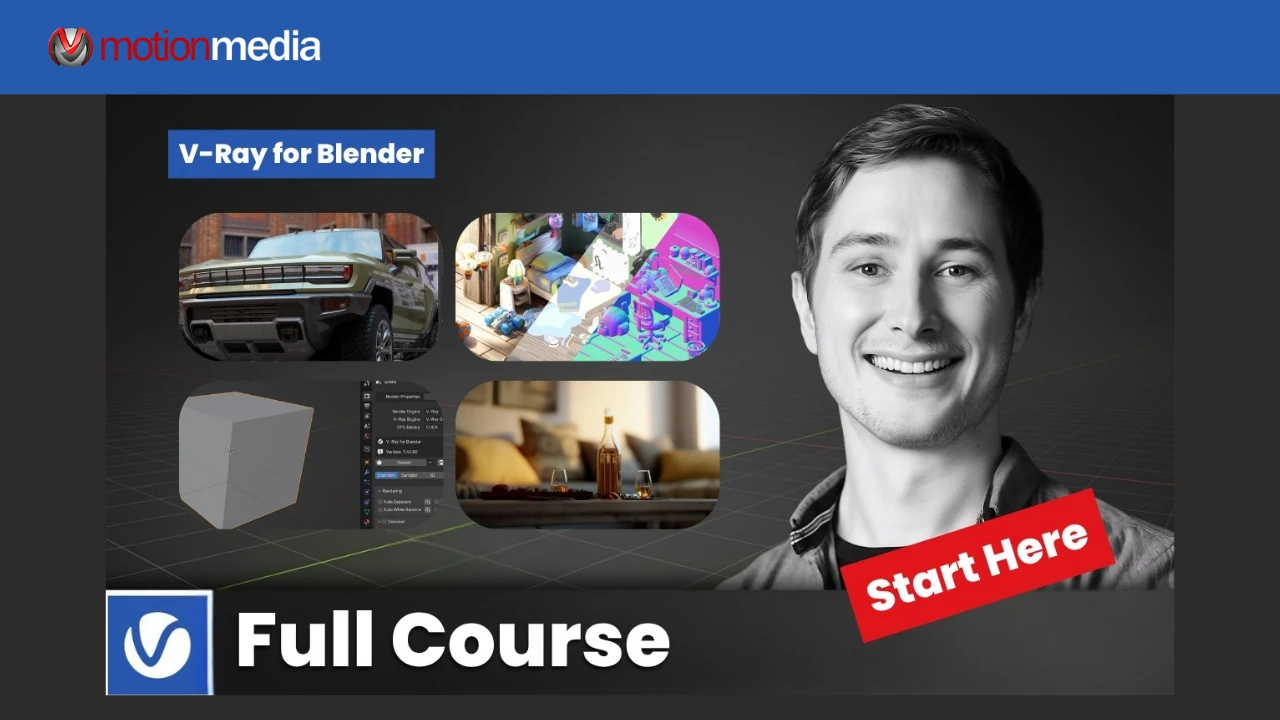 V-Ray for Blender: Complete Getting-Started Course