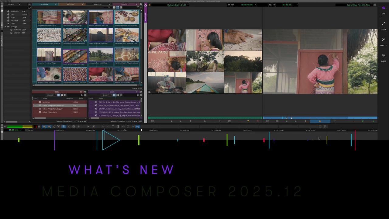 Avid Media Composer 2025.12 Update