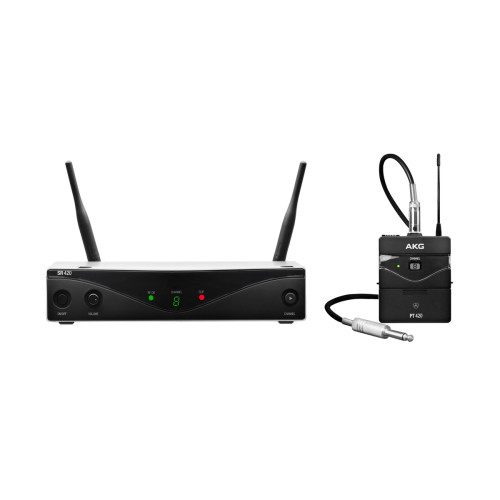 Product image one of AKG WMS420 Professional Wireless Microphone System - Instrumental Set (Band A)