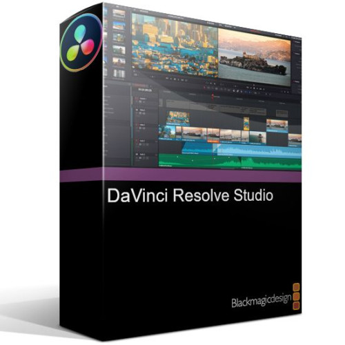 Product image one of Blackmagic Design DaVinci Resolve Studio Post Production Software
