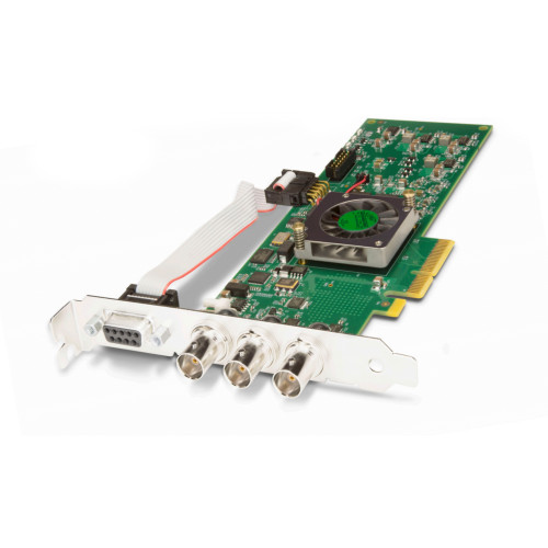 Product image one of AJA KONA 1-T Single Channel 3G/1.5G-SDI I/O Tall RS422 PCIe 2.0 Card