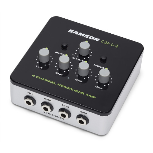 Product image one of Samson QH4 4-Channel Headphone Amplifier
