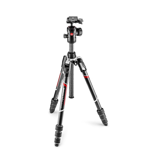 Product image one of Manfrotto Befree Advanced Carbon Fiber Travel Tripod Kit (twist lock, ball head)