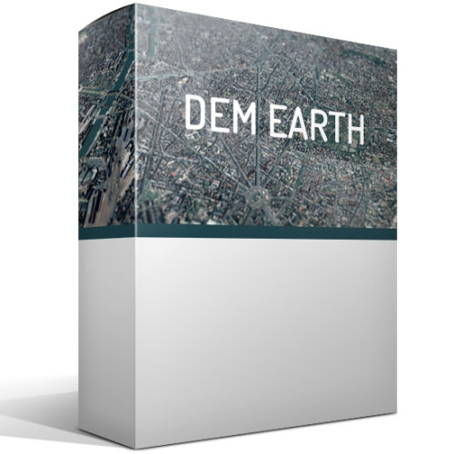 Product image one of DEM Earth 3 for Cinema 4D (R16-R19, Windows, node-locked)