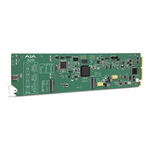 Product image one of AJA openGear 3G-SDI Frame Synchronizer with DashBoard Support