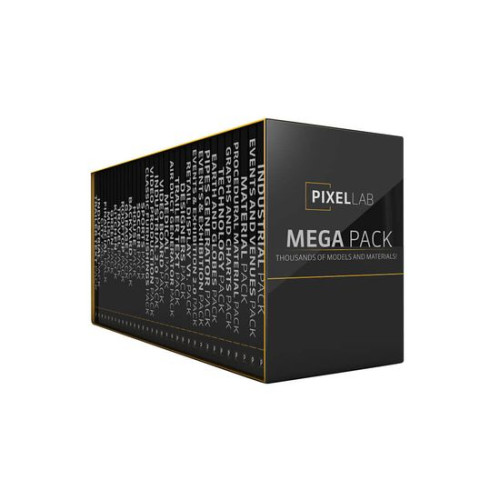 Product image one of Pixel Lab Mega Pack (for CINEMA 4D)