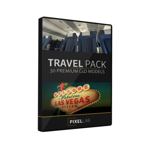 Product image one of Pixel Lab Travel Pack (for CINEMA 4D)