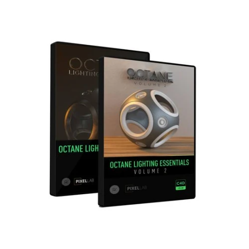 Product image one of Pixel Lab Octane Lighting Essentials Bundle (for CINEMA 4D)