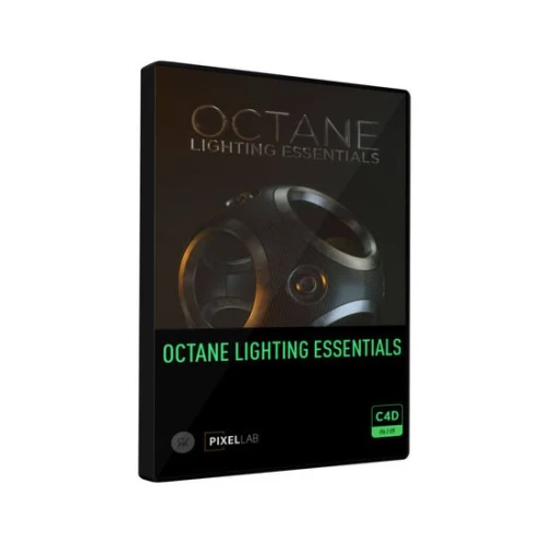 Product image one of Pixel Lab Octane Lighting Essentials (for CINEMA 4D)