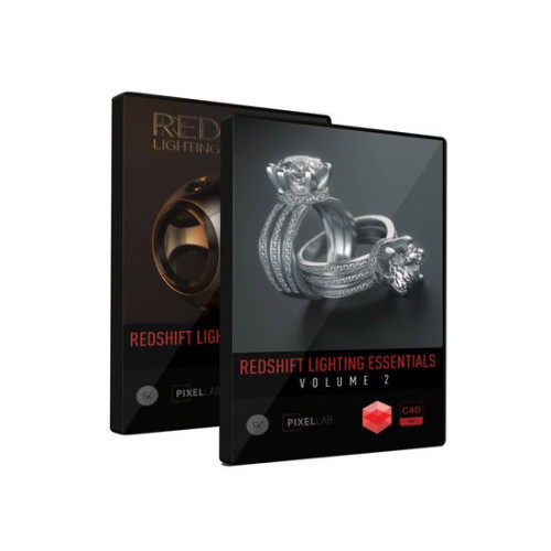 Product image one of Pixel Lab Redshift Lighting Essentials Bundle (for CINEMA 4D)
