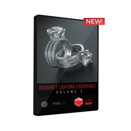 Product image one of Pixel Lab Redshift Lighting Essentials Volume 2 (for CINEMA 4D)