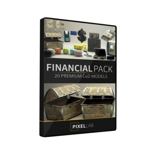 Product image one of Pixel Lab Financial Pack (for CINEMA 4D)