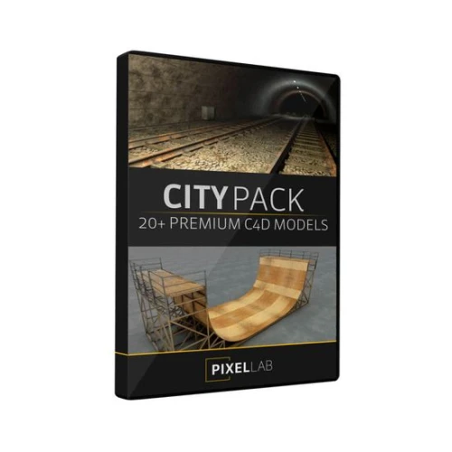 Product image one of Pixel Lab City Pack (for CINEMA 4D)
