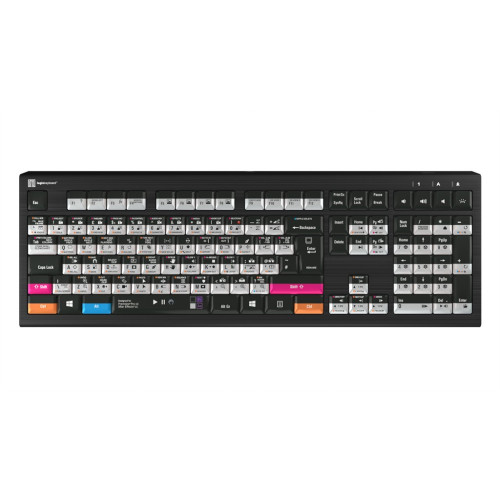 Product image one of ASTRA 2 Backlit Series - Adobe Filmmaker - PC US Keyboard