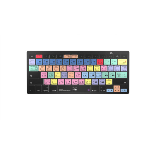 Product image one of Bluetooth Mini Keyboard - Adobe Premiere Pro CC - Mac US Keyboard