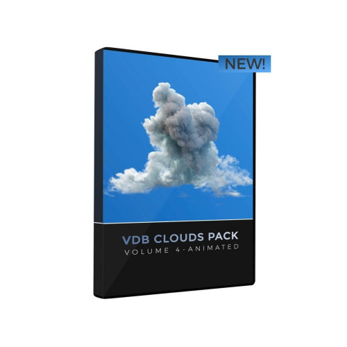 Product image one of Pixel Lab VDB Clouds Pack 4 - Animated