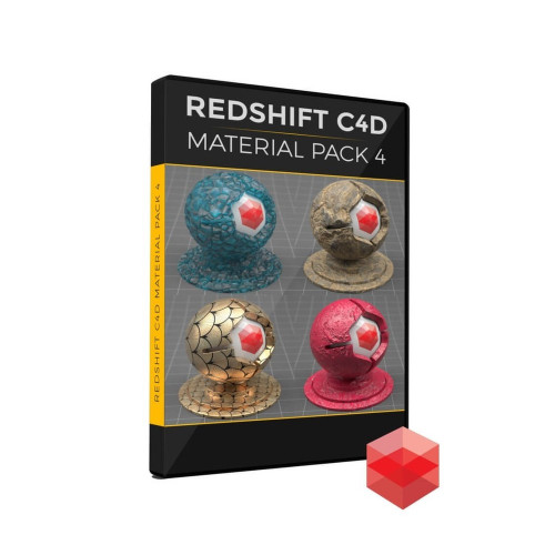 Product image one of Pixel Lab Redshift Material Pack for C4D 4