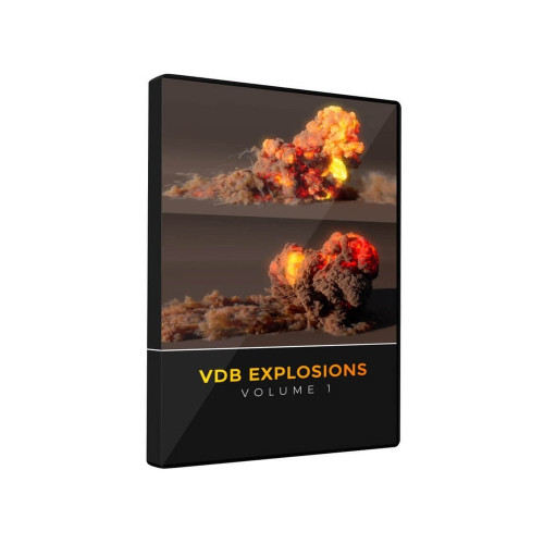 Product image one of Pixel Lab VDB Explosions Pack Volume 1: Animated