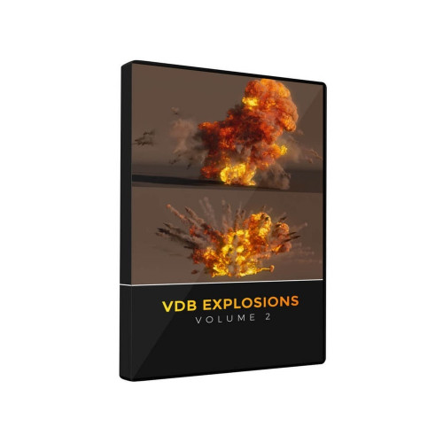 Product image one of Pixel Lab VDB Explosions Pack Volume 2: Animated