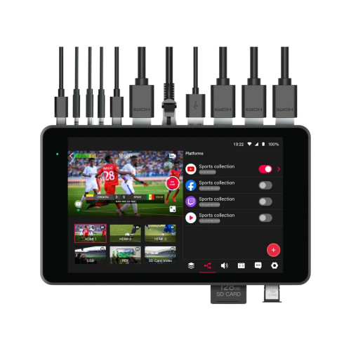 Product image one of YoloLiv YoloBox Pro Portable Multi-Camera Live Streaming Device