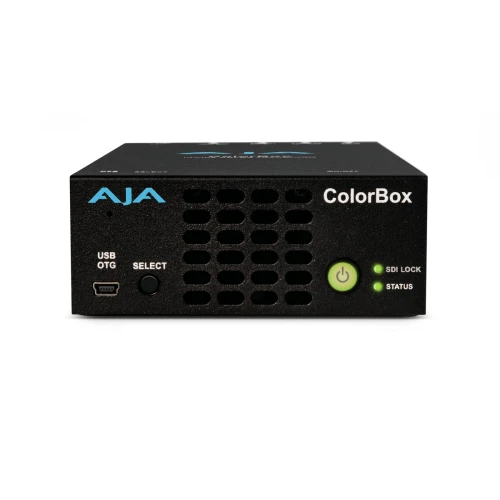 Product image one of AJA ColorBox In-line HDR/SDR Algorithmic and LUT Color Transforms for 4K/UltraHD/HD Workflows