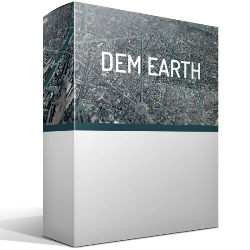 Product image one of DEM Earth 5 for Cinema 4D (Mac, node-locked)