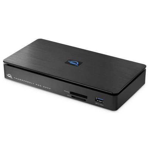 Product image one of OWC Thunderbolt Pro Dock with 10GbE, USB Ports, CFExpress, Audio, DP & More