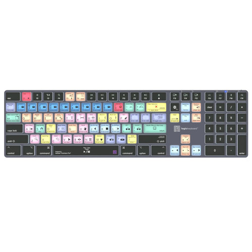 Logickeyboard Titan Series - Avid Pro Tools - Mac US Keyboard