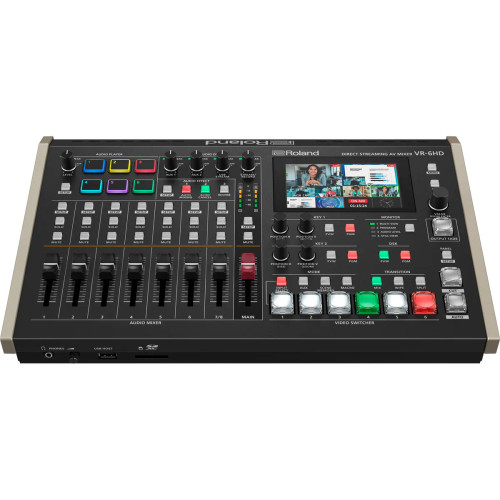 Product image one of Roland VR-6HD Direct Streaming AV Mixer
