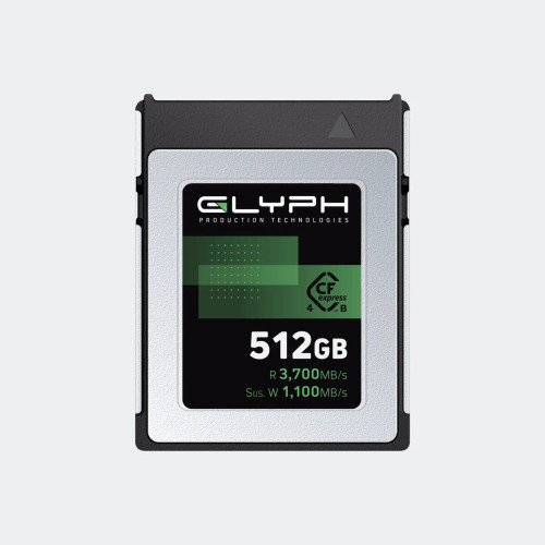 Product image one of Glyph Capture+ CFexpress Type B 4.0 Memory Card 512GB