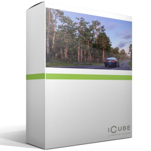 Product image one of iCube Models - iTrees vol.5 Pine Trees