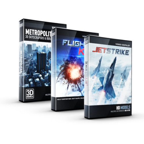 Product image one of Video Copilot Aerial 3D Bundle