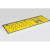 Product image three of ALBA Series - LargePrint Black on Yellow - Mac US Keyboard